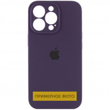 Чохол Silicone Case Full Camera Protective (AA) для Apple iPhone 16 (6.1) - Фіолетовий / Elderberry