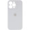 Чехол Silicone Case Full Camera Protective (AA) для Apple iPhone 16 Pro (6.3) - Белый / White