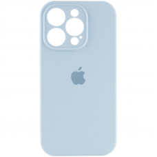 Чохол Silicone Case Full Camera Protective (AA) для Apple iPhone 16 Pro (6.3) - Блакитний / Sweet Blue