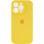 Чехол Silicone Case Full Camera Protective (AA) для Apple iPhone 16 Pro (6.3) - Желтый / Yellow