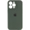 Чехол Silicone Case Full Camera Protective (AA) для Apple iPhone 16 Pro (6.3) - Зеленый / Cyprus Green