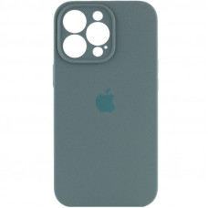 Чохол Silicone Case Full Camera Protective (AA) для Apple iPhone 16 Pro (6.3) - Зелений / Pine green