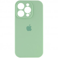 Чохол Silicone Case Full Camera Protective (AA) для Apple iPhone 16 Pro (6.3) - Зелений / Pistachio