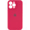 Чехол Silicone Case Full Camera Protective (AA) для Apple iPhone 16 Pro (6.3) - Красный / Rose Red