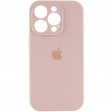 Чохол Silicone Case Full Camera Protective (AA) для Apple iPhone 16 Pro (6.3) - Рожевий / Pink Sand