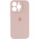 Чехол Silicone Case Full Camera Protective (AA) для Apple iPhone 16 Pro (6.3) - Розовый / Pink Sand