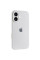 Чехол Silicone Case Full Camera Protective (AA) для Apple iPhone 16 Plus (6.7) - Белый / White - фото