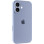 Чехол Silicone Case Full Camera Protective (AA) для Apple iPhone 16 Plus (6.7) - Голубой / Lilac Blue