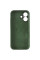 Чехол Silicone Case Full Camera Protective (AA) для Apple iPhone 16 Plus (6.7) - Зеленый / Cyprus Green - фото