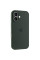 Чехол Silicone Case Full Camera Protective (AA) для Apple iPhone 16 Plus (6.7) - Зеленый / Cyprus Green - фото