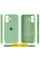 Чехол Silicone Case Full Camera Protective (AA) для Apple iPhone 16 Plus (6.7) - Зеленый / Pistachio - фото