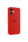 Чехол Silicone Case Full Camera Protective (AA) для Apple iPhone 16 Plus (6.7) - Красный / Red - фото