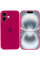 Чехол Silicone Case Full Camera Protective (AA) для Apple iPhone 16 Plus (6.7) - Красный / Rose Red - фото