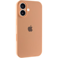 Чехол Silicone Case Full Camera Protective (AA) для Apple iPhone 16 Plus (6.7) - Оранжевый / Cantaloupe