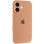 Чехол Silicone Case Full Camera Protective (AA) для Apple iPhone 16 Plus (6.7) - Оранжевый / Cantaloupe