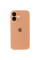 Чехол Silicone Case Full Camera Protective (AA) для Apple iPhone 16 Plus (6.7) - Оранжевый / Cantaloupe - фото