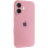 Чехол Silicone Case Full Camera Protective (AA) для Apple iPhone 16 Plus (6.7) - Розовый / Light pink