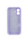 Чехол Silicone Case Full Camera Protective (AA) для Apple iPhone 16 Plus (6.7) - Сиреневый / Dasheen - фото