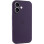 Чехол Silicone Case Full Camera Protective (AA) для Apple iPhone 16 Plus (6.7) - Фиолетовый / Elderberry