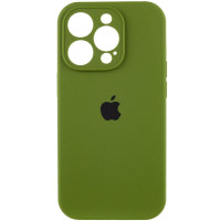 Чохол Silicone Case Full Camera Protective (AA) для Apple iPhone 16 Pro Max (6.9) - Зелений / Dark Olive