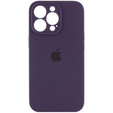 Чехол Silicone Case Full Camera Protective (AA) для Apple iPhone 16 Pro Max (6.9) - Фиолетовый / Elderberry
