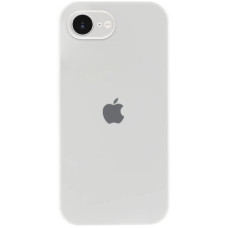Чехол Silicone Case Full Camera Protective (AA) для Apple iPhone 16e (6.1) - Белый / White