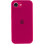 Чехол Silicone Case Full Camera Protective (AA) для Apple iPhone 16e (6.1) - Красный / Rose Red