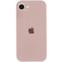 Чехол Silicone Case Full Camera Protective (AA) для Apple iPhone 16e (6.1) - Розовый / Pink Sand