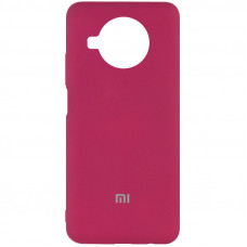 Чохол Silicone Cover My Color Full Protective (A) для Xiaomi Mi 10T Lite / Redmi Note 9 Pro 5G - Бордовий / Marsala