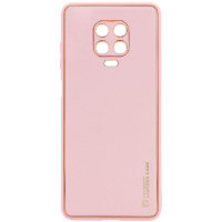 Шкіряний чохол Xshield для Xiaomi Redmi Note 9s / Note 9 Pro / Note 9 Pro Max - Рожевий / Pink