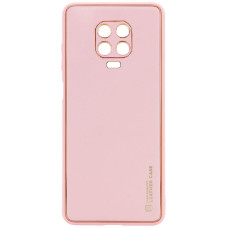 Шкіряний чохол Xshield для Xiaomi Redmi Note 9s / Note 9 Pro / Note 9 Pro Max - Рожевий / Pink