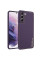 Кожаный чехол Xshield для Samsung Galaxy S21 - Фиолетовый / Dark Purple - фото