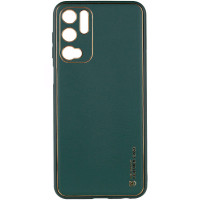 Шкіряний чохол Xshield для Xiaomi Redmi Note 10 5G / Poco M3 Pro - Зелений / Army green