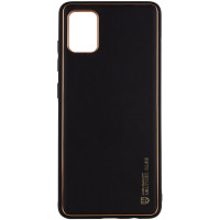 Шкіряний чохол Xshield для Xiaomi Redmi 10 - Чорний / Black