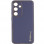 Шкіряний чохол Xshield для Samsung Galaxy S23 FE - Сірий / Lavender Gray