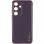 Кожаный чехол Xshield для Samsung Galaxy S23 FE - Фиолетовый / Dark Purple