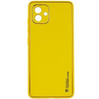 Шкіряний чохол Xshield для Samsung Galaxy A05 - Жовтий / Yellow