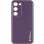 Шкіряний чохол Xshield для Samsung Galaxy S24 - Фіолетовий / Dark Purple