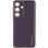 Шкіряний чохол Xshield для Samsung Galaxy S24 - Фіолетовий / Dark Purple