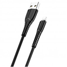 Дата кабель Usams US-SJ364 U35 USB to Lightning 2A (1m) - Чорний