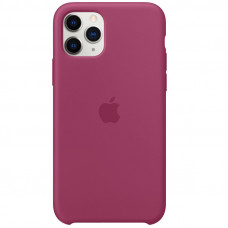 Чохол Silicone case (AAA) для Apple iPhone 11 Pro Max (6.5) - Малиновий / Pomegranate