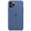 Чохол Silicone case (AAA) для Apple iPhone 11 Pro Max (6.5) - Синій / Linen Blue