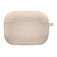 Custodia in silicone con microfibra per cuffie Airpods Pro 2 / Pro - Rosa / Pink Sand