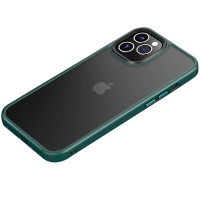 Чехол Metal Buttons для Apple iPhone 11 Pro (5.8) - Зеленый