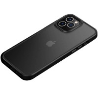 Чехол Metal Buttons для Apple iPhone 11 Pro (5.8) - Черный