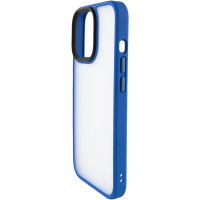 TPU+PC чохол Metal Buttons для Apple iPhone 12 Pro / 12 (6.1) - Блакитний