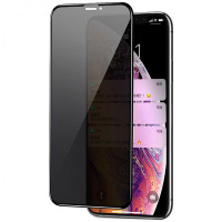 Vetro protettivo Privacy 5D Matte per Apple iPhone 11 / XR (6.1) - Nero