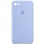 Чехол Silicone Case Square Full Camera Protective (AA) для Apple iPhone 7 / 8 / SE (2020) (4.7) - Голубой / Lilac Blue