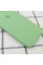 Custodia Silicone Case Square Full Camera Protective (AA) per Apple iPhone 7 / 8 / SE (2020) (4.7) - Menta / Mint - foto