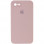 Чохол Silicone Case Square Full Camera Protective (AA) для Apple iPhone 7 / 8 / SE (2020) (4.7) - Рожевий / Pink Sand